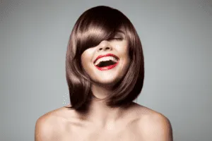 Curved Bob Hair cut in Dubai