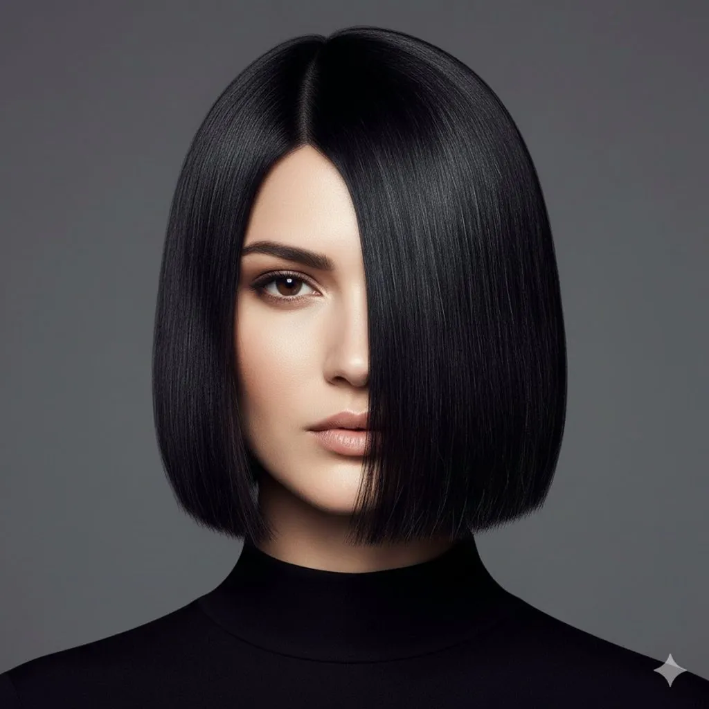 Blunt Bob haircut in Dubai