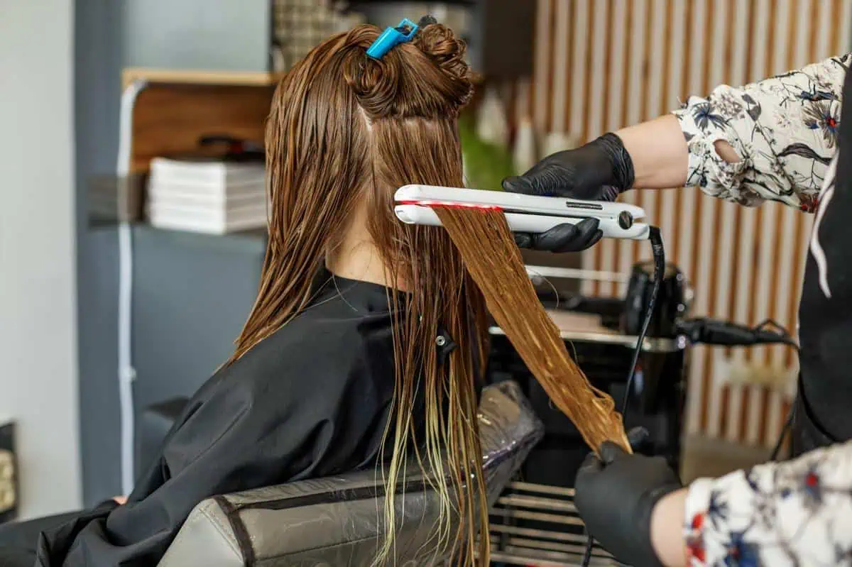 Keratin hair treatment in Dubai at Victor Keyrouz X Amaraya