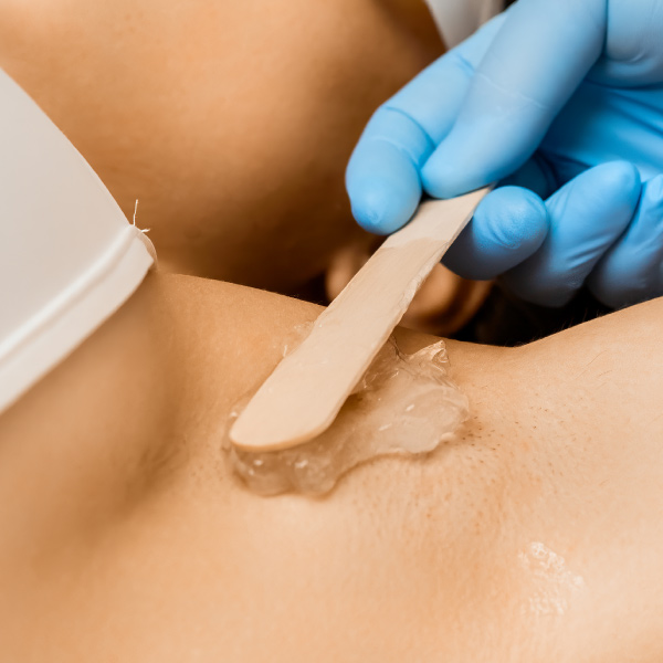 Waxing for underarms at VKA, Al Wasl